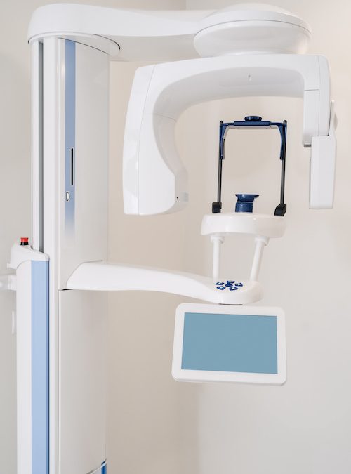 3D imaging machine at a dental office